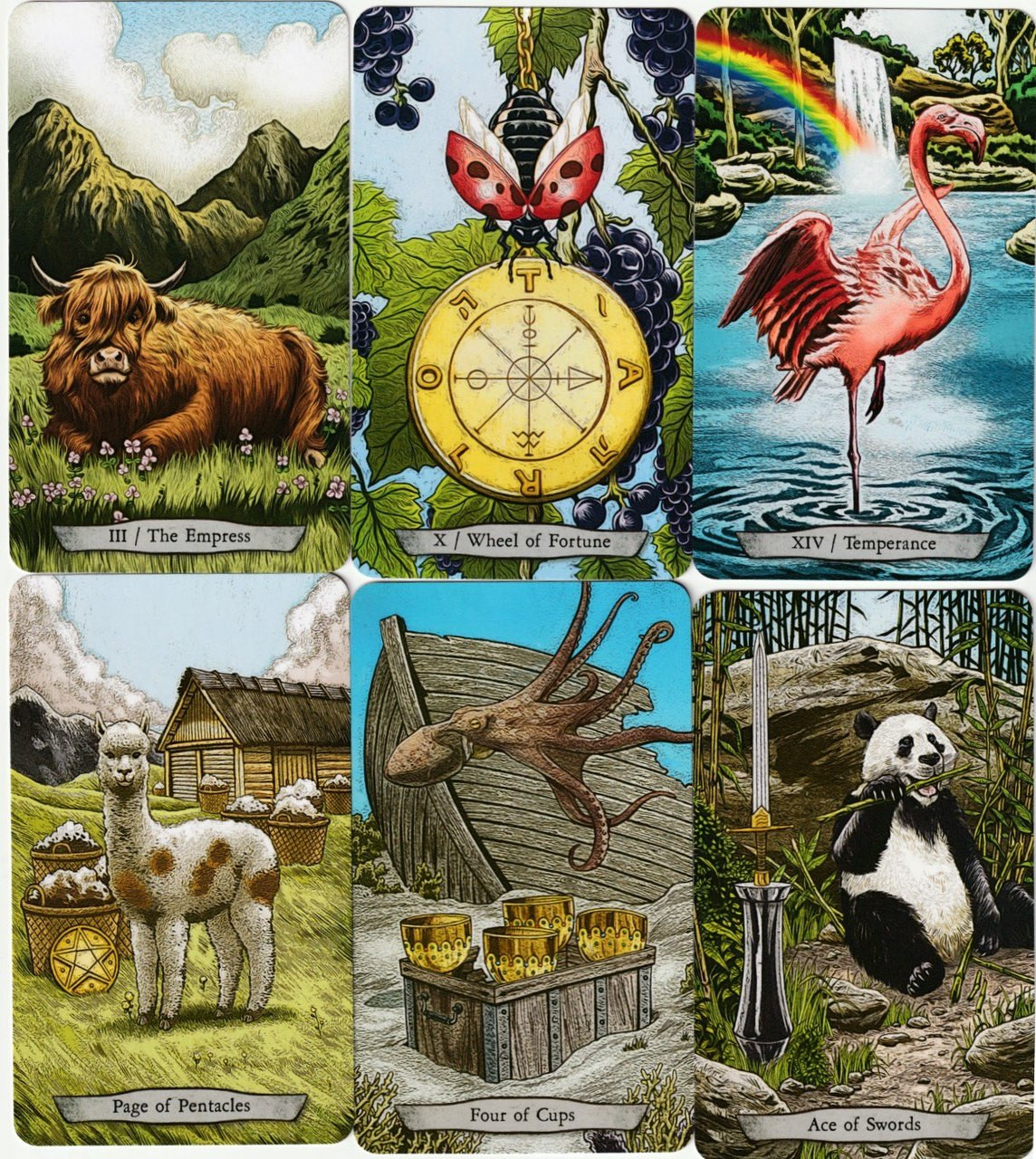 Animal Totem Tarot (card deck & guidebook)